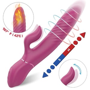 Vibrador de Ponto G e Clitóris Pulsador Com Vai e Vem - Lighters - S-Hande