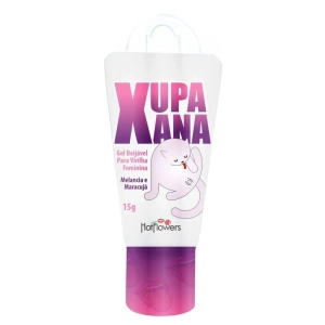 Xupa Xana Gel Beijável Para Virilha Feminina 15G Hot Flowers