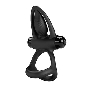 Anel Peniano Duplo com Vibrador - Pretty Love