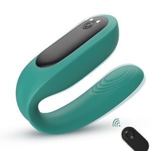 Massageador De Casal Com Controle Remoto Verde Intenso  Baud - S- Hande