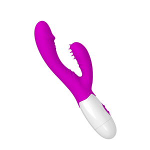 Vibrador Com Movimento No Clitóris e Estimulador Do Ponto G - André Pretty Love - Roxo