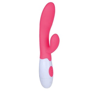 Vibrador Duplo Com 30 Níveis De Vibração - Alvis Pretty Love - Rosa
