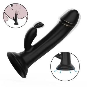 Vibrador de Ponto G e clitóris Com Ventosa Recarregável- King Caesar - S- Hande