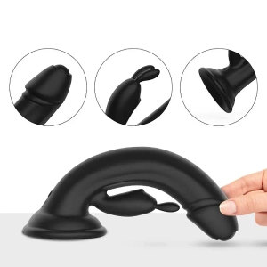 Vibrador de Ponto G e clitóris Com Ventosa Recarregável- King Caesar - S- Hande