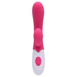Vibrador Duplo Com 30 Níveis De Vibração - Alvis Pretty Love - Rosa