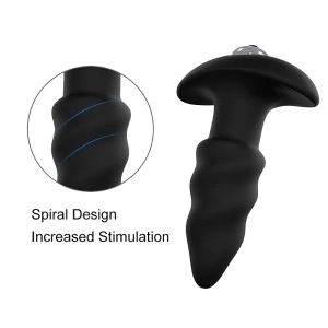 Plug Anal Love Arrow Com Vibro Em Silicone Soft Touch 10cm - S-Hande