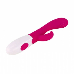 Vibrador Com Movimento Ponto G e Estimulador De Clitóris – Arthur Pretty Love – Pink