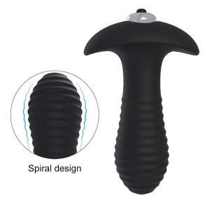Plug Anal Com Vibro Spiral – S-Hande