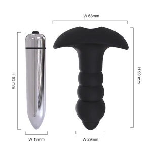 Plug Anal Com Vibro Bubble - S-Hande