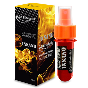 DARK INSANO Spray Térmico Muito Quente - 20ml - LA PIMIENTA