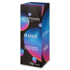 Dark Balls Gel Para Massagem Masculino 15g La Pimienta