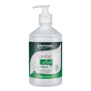 Comfort Lub Lubrificante Corporal Beijável De Menta 500g La Pimienta