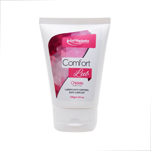 Comfort Lub Lubrificante Corporal Beijável de Chiclete 120g La Pimienta