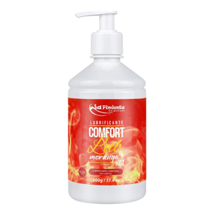 Comfort Lub Hot Morango Lubrificante Beijável A Base D'agua 500g La Pimienta