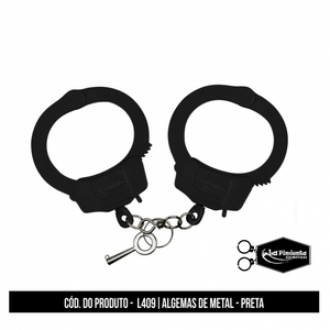 ALGEMA DE METAL PRETA