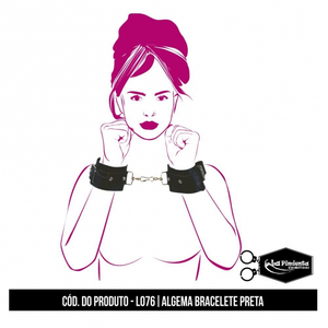 ALGEMA BRACELETE PRETA