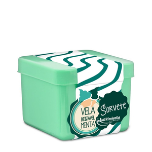 Vela Beijável Sorvete Menta Ice 50G La Pimienta