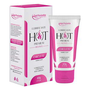 Hot Premium Lubrificante Térmico Corporal Intimo Beijável 60g La Pimienta