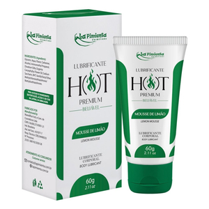 Hot Premium Lubrificante Térmico Corporal Intimo Beijável 60g La Pimienta