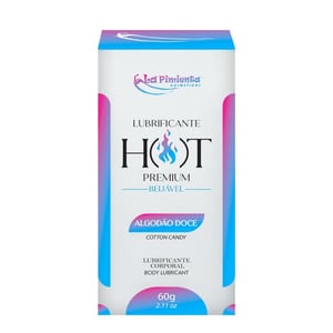 Hot Premium Lubrificante Térmico Corporal Intimo Beijável 60g La Pimienta