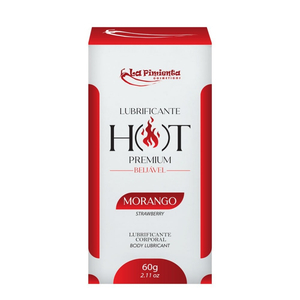 Hot Premium Lubrificante Térmico Corporal Intimo Beijável 60g La Pimienta