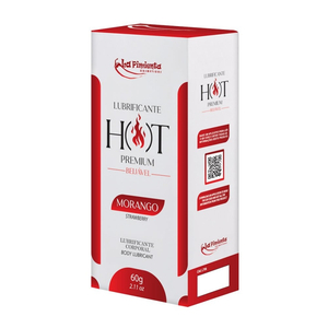 Hot Premium Lubrificante Térmico Corporal Intimo Beijável 60g La Pimienta