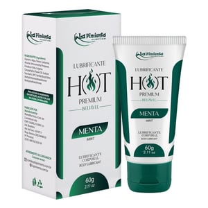 Hot Premium Lubrificante Térmico Corporal Intimo Beijável 60g La Pimienta
