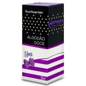 Algodão Doce Óleo Para Massagem Beijável 35ml La Pimienta