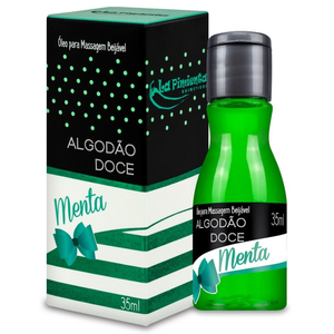 Algodão Doce Óleo Para Massagem Beijável 35ml La Pimienta