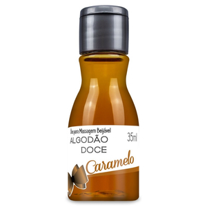 Algodão Doce Óleo Para Massagem Beijável 35ml La Pimienta