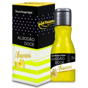 Algodão Doce Óleo Para Massagem Beijável 35ml La Pimienta