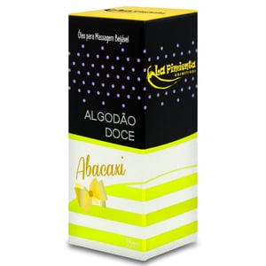 Algodão Doce Óleo Para Massagem Beijável 35ml La Pimienta