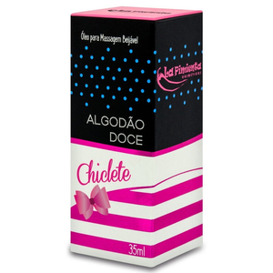 Algodão Doce Óleo Para Massagem Beijável 35ml La Pimienta