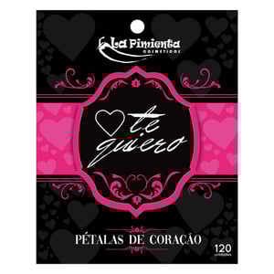 PÉTALAS DE CORAÇÃO EM CETIM COR VERMELHA - FRAGRÂNCIA FANTASY