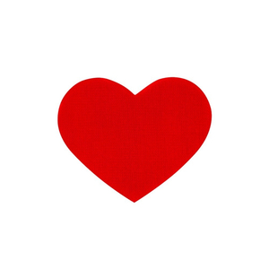 PÉTALAS DE CORAÇÃO EM CETIM COR VERMELHA - FRAGRÂNCIA FANTASY