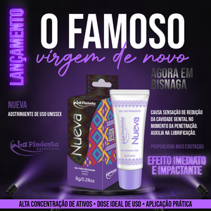 Nueva Adstringente Feminino Em Bisnaga 8g La Pimienta