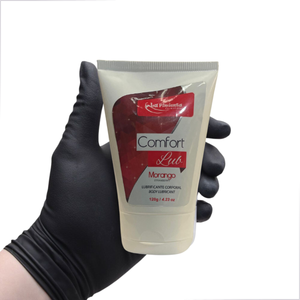 Comfort Lub Lubrificante Corporal Beijável de Morango 120g La Pimienta