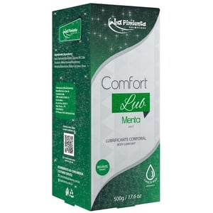 Comfort Lub Lubrificante Corporal Beijável De Menta 500g La Pimienta