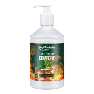 Comfort Lub Hot Menta Lubrificante Beijável A Base D'agua 500g La Pimienta