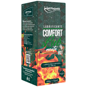 Comfort Lub Hot Menta Lubrificante Beijável A Base D'agua 500g La Pimienta