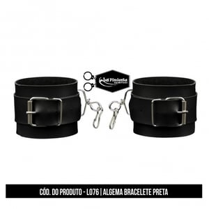 ALGEMA BRACELETE PRETA