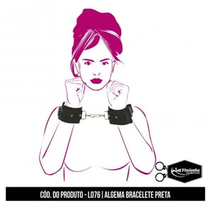 ALGEMA BRACELETE PRETA