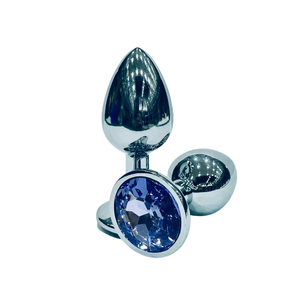 Plug Anal de Aço Formato Redondo Tamanho G