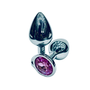 Plug Anal de Aço Formato Redondo Tamanho G