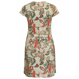 Vestido Estampado Coral Pau a Pique