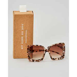 Óculos de Sol Oversized Quadradao Acetato