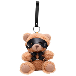 Chaveiro Ursinho Pelúcia Sado 10 X 9Cm Sexy Import