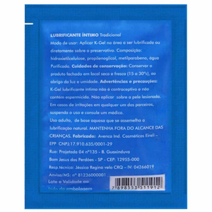 Sachê Lubrificante Íntimo Tradicional 5G Kgel