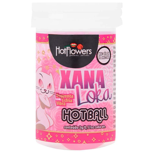 Hot Ball Bolinha Xana Loka Dupla 3G Hot Flowers