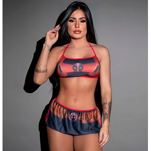 Fantasia Fetiche Deadpool Pimenta Sexy